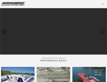 Tablet Screenshot of howardboats.com